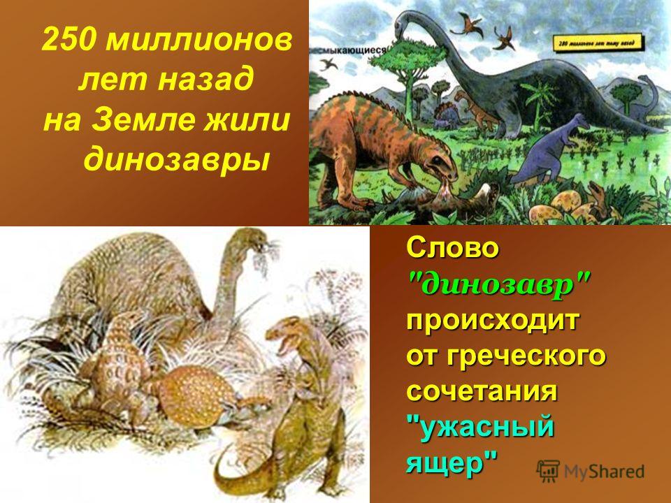 Когда жили динозавры видеоурок. Динозавры обитали на земле. 250 Миллионов лет назад. Динозавры жили на земле миллионы лет назад. Динозавры жили 1000000 лет назад.