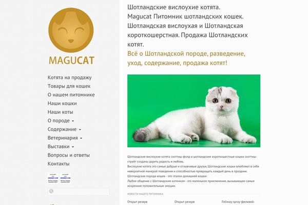 Объявление о продаже котят шотландцев образец