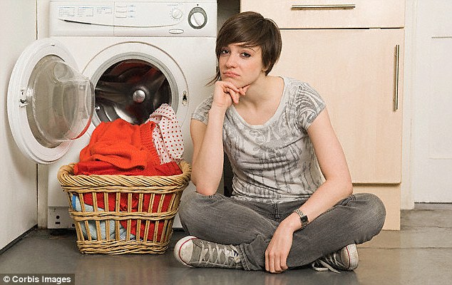 Laundry washed at 40 degrees contains only 14 per cent fewer germs than unwashed laundry, a study found