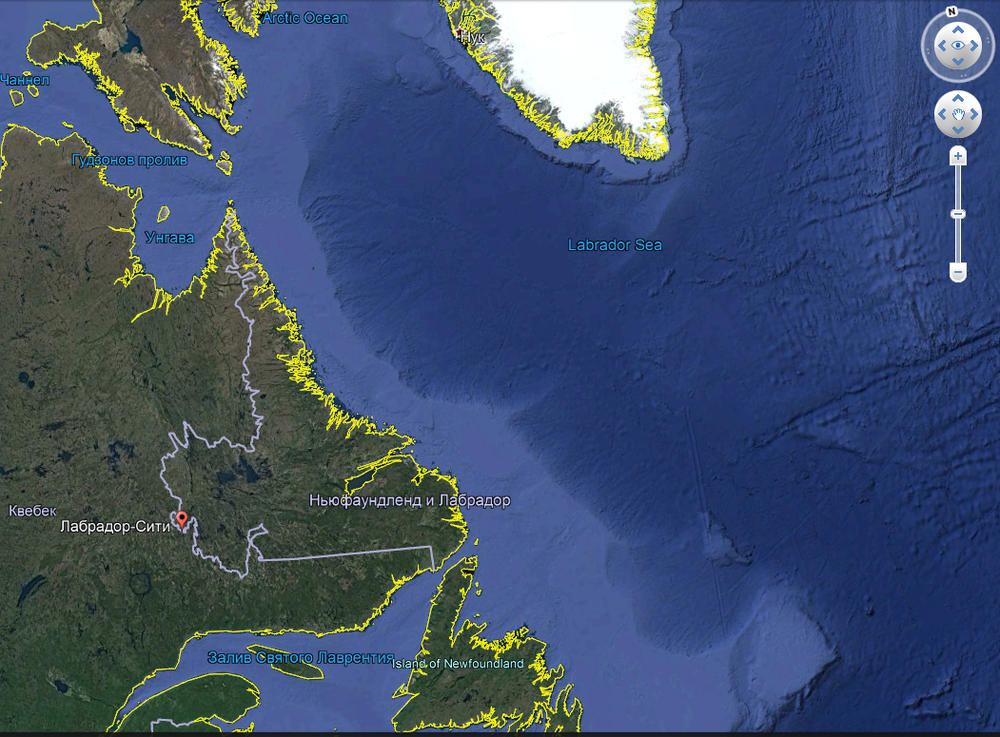 Открыл остров лабрадор. Полуостров лабрадор на карте. Лабрадорский пролив. Полуостров лабрадор. Лабрадорский пролив на карте.