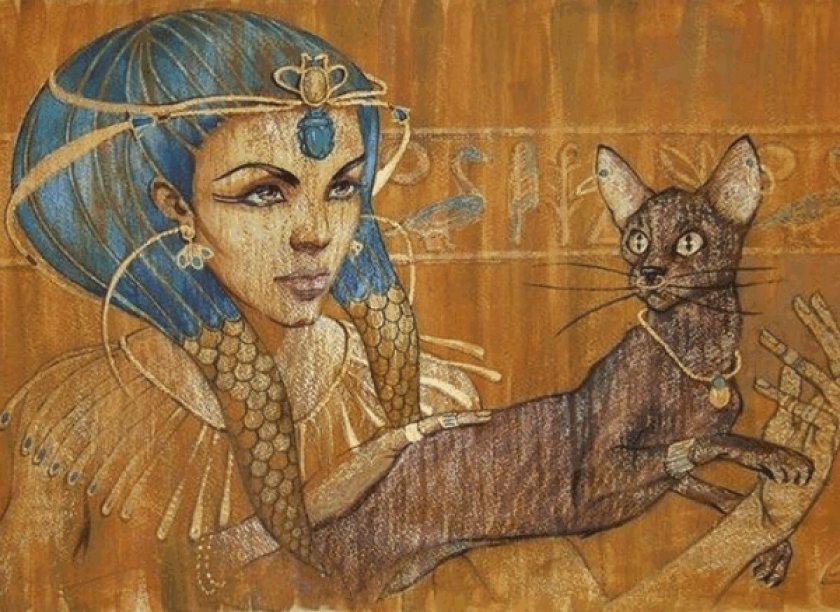 Кошки в древнем Египте