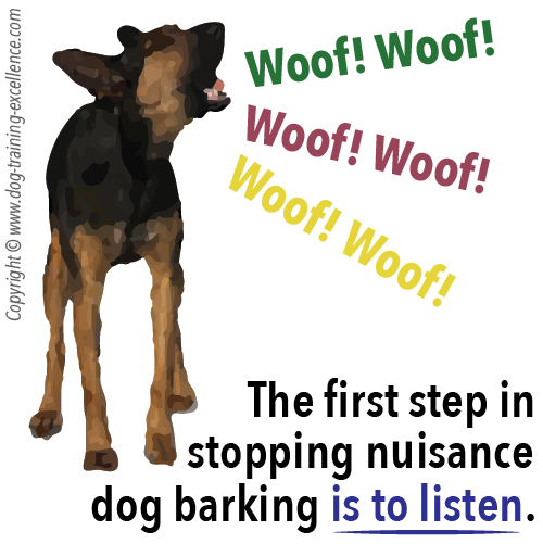 Stop dog barking by dog training excellence