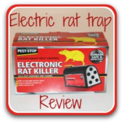 Electronic rat trap review - link.