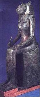 Sekhmet represented the cat goddess