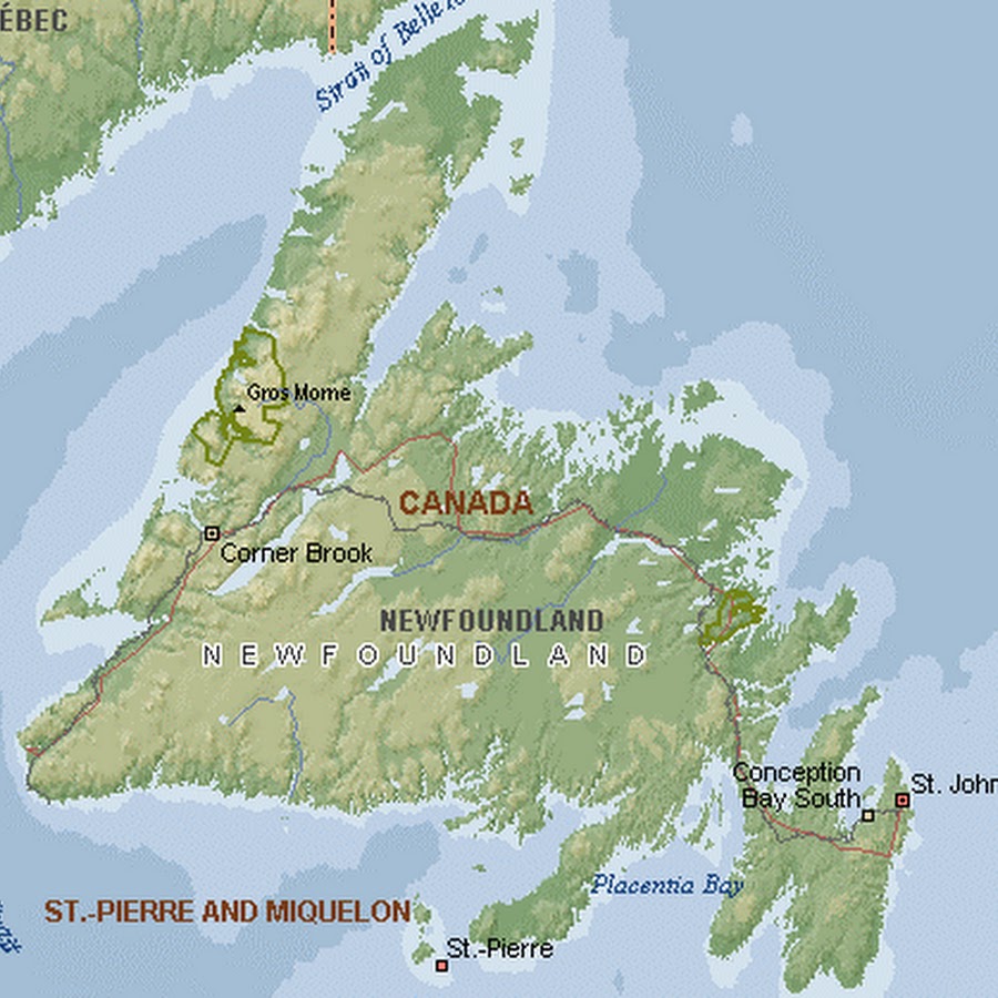 Где остров ньюфаундленд. Остров ньюфаундленд на карте. Канада остров ньюфаундленд на карте. Остров ньюфаундленд на карте Северной Америки. Северная Америка полуостров лабрадор.